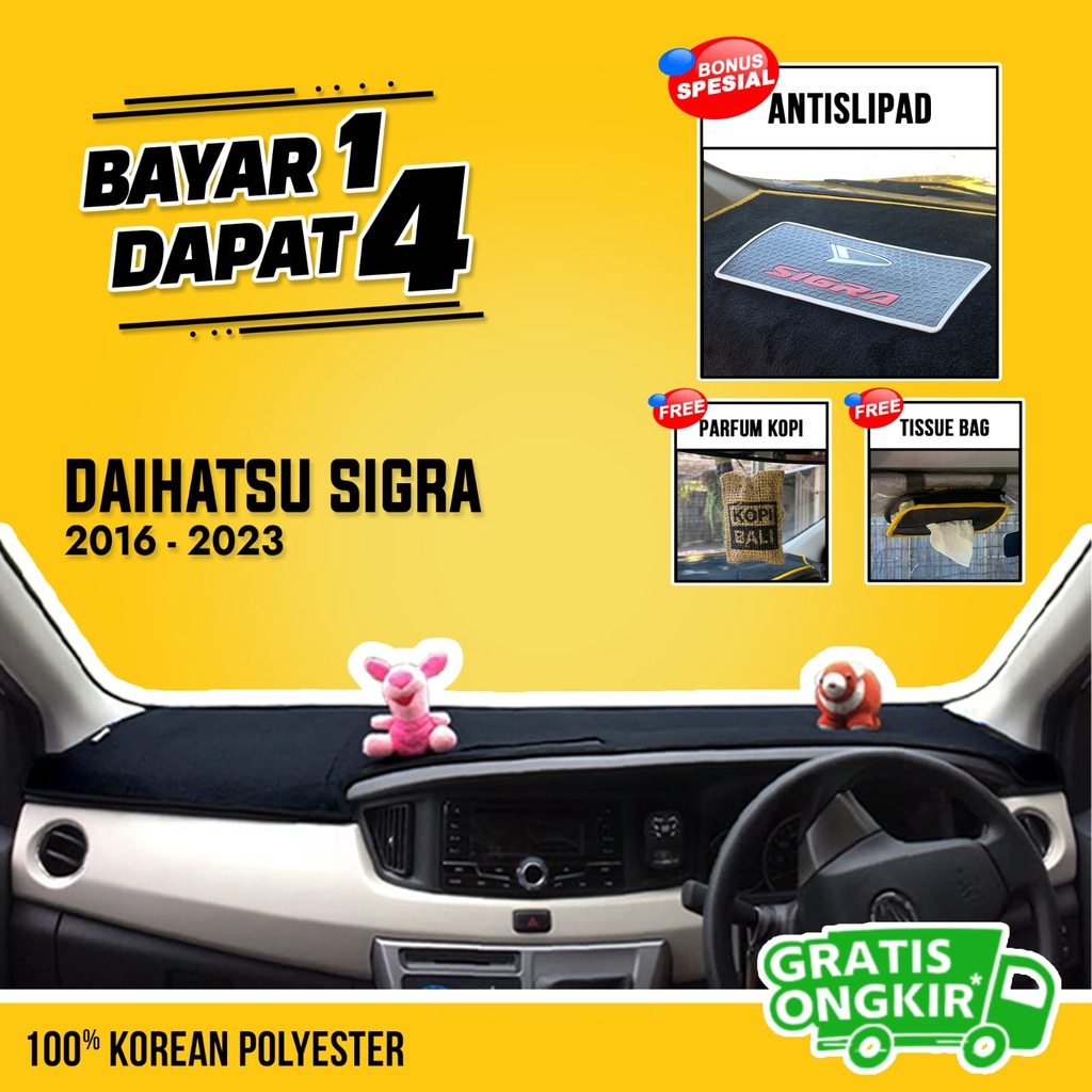 Jual Cover Dasbor Mobil Sigra Alas Dashboard Karpet Dashboard Mobil - Pelindung Asesoris Taplak Dasb