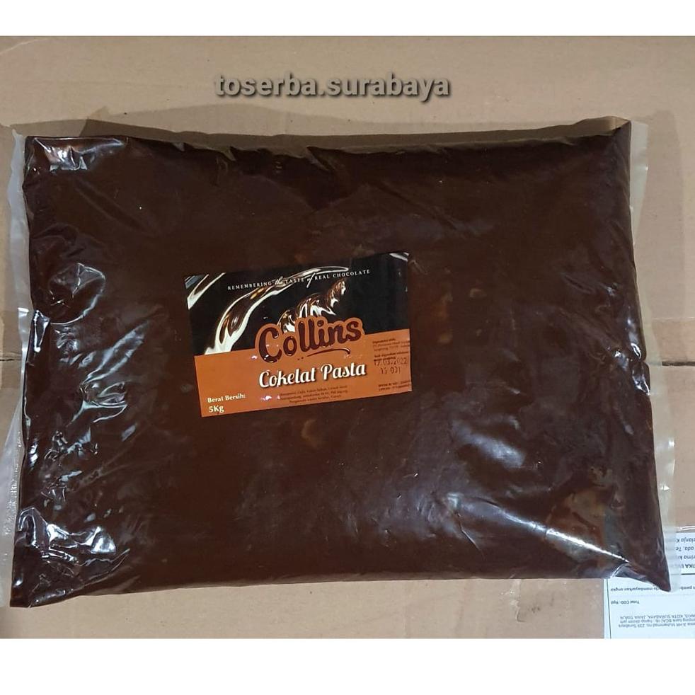 

Z34 SELAI COKLAT PASTA Collins 250gr / Selai Cokelat Isian & Olesan / Choco Filling SUPER LARIS ね