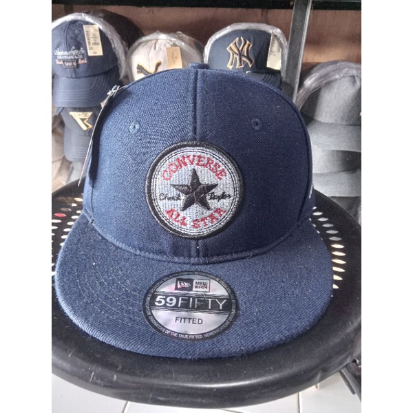 Snapback Converse Blue Navy Keren