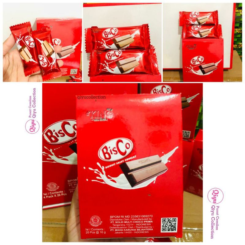 [PACK] Bisco dKing - Coklat Biskuit Murah - Cokelat Viral