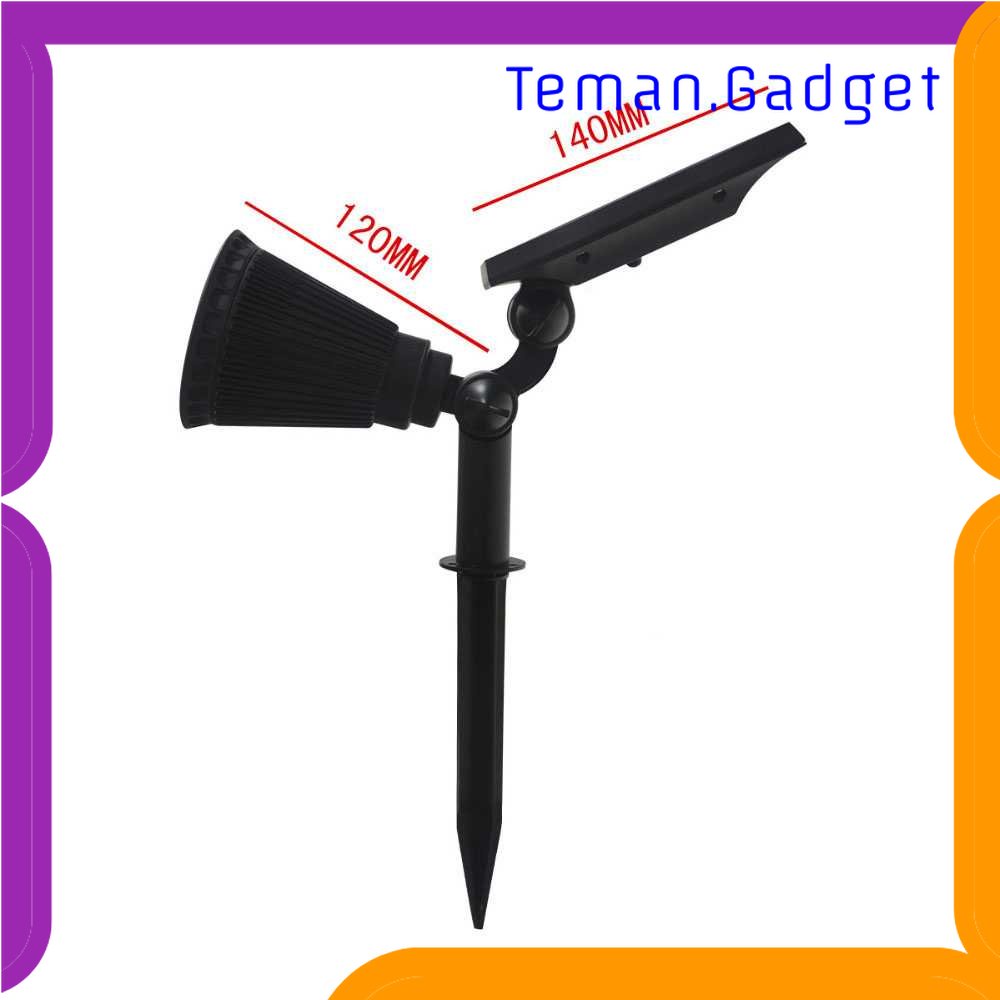 TG - LMP Lampu Taman Hias Tancap Solar Power Waterproof Cool White 4 LED F10 2W