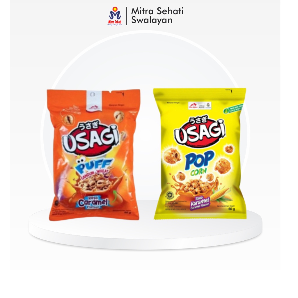 

USAGI POPCORN & PUFF CARAMEL 60gr - Mitra Sehati Swalayan