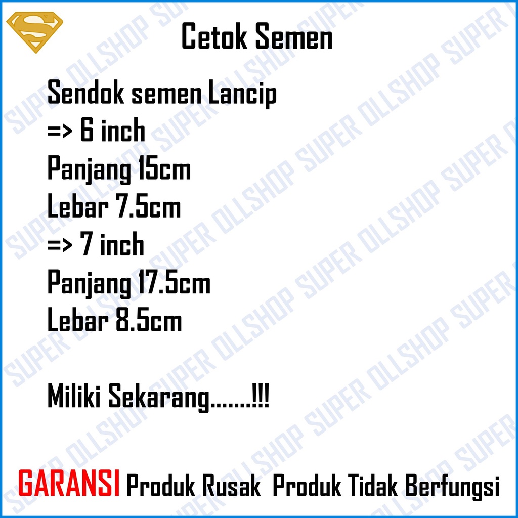 Cetok Semen Gagang Kayu Lancip 6 inch 7 inch / Sendok Semen Galur Skop Kecil