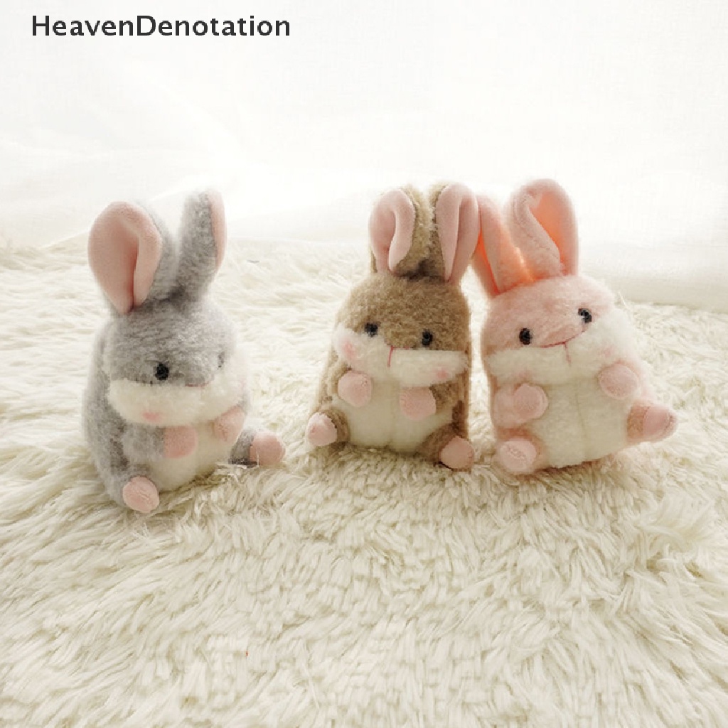 [HeavenDenotation] Rabbit Plush Toy Plush Little Rabbit Mainan Boneka Kelinci Putih Dengan Telinga Panjang HDV