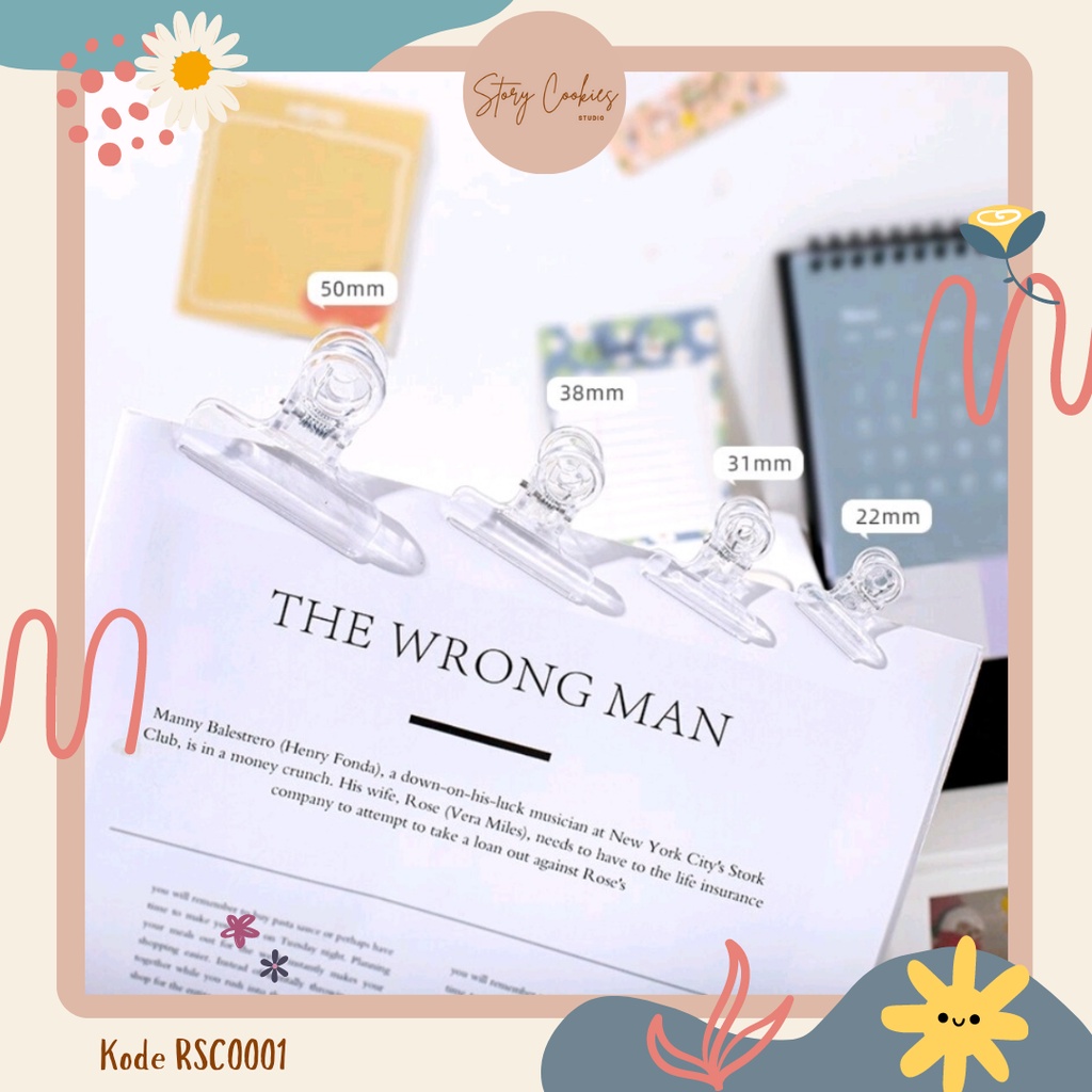

Klip Penjepit Kertas Aesthetic, Foto, File ukuran kecil untuk Sekolah atau Kantor