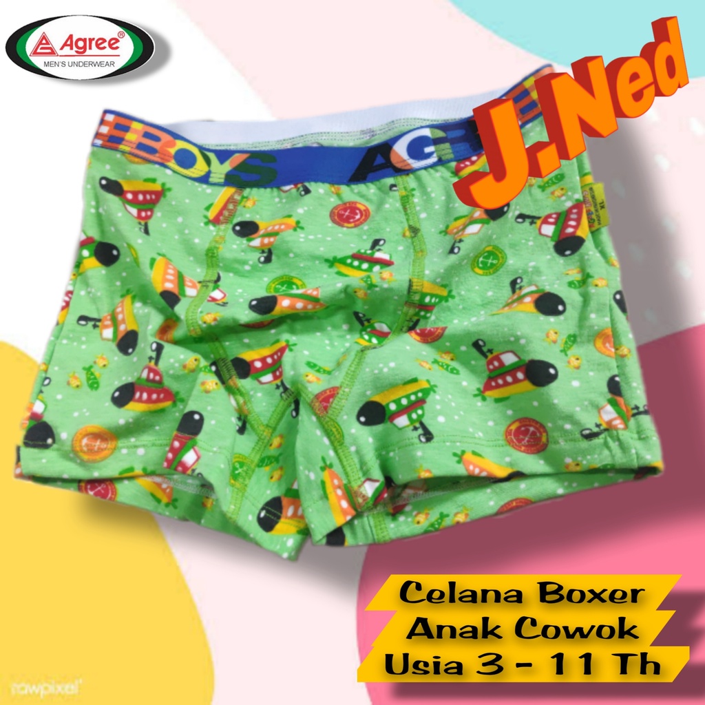 J609 CD BOXER ANAK COWOK AGREE BOYS BOXER ANAK ART A 501