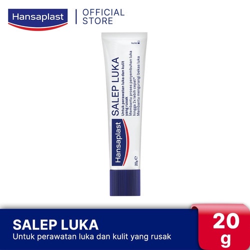 HANSAPLAST Salep Luka 20 / 3.5 gr - WOUND CARE OINMENT - Salep Penutup Luka & Perawatan Luka Pada Ku
