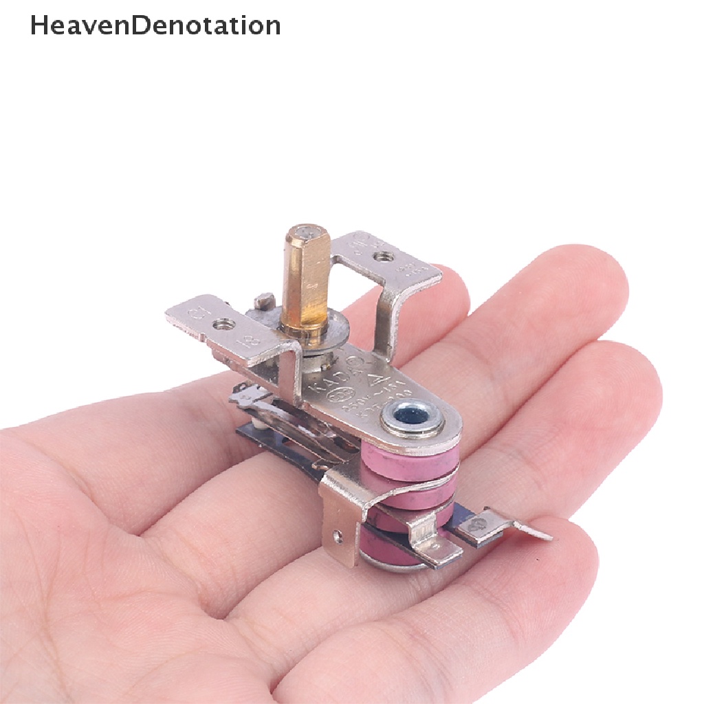 [HeavenDenotation] Ac250v/16a Temperature Switch Heag Thermostat KDT-200 Untuk Oven Setrika Listrik HDV