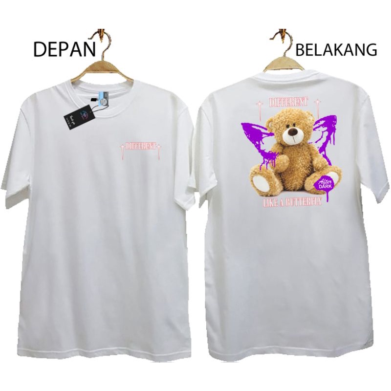 KAOS DISTRO CEWEK COWOK M L XL XXL