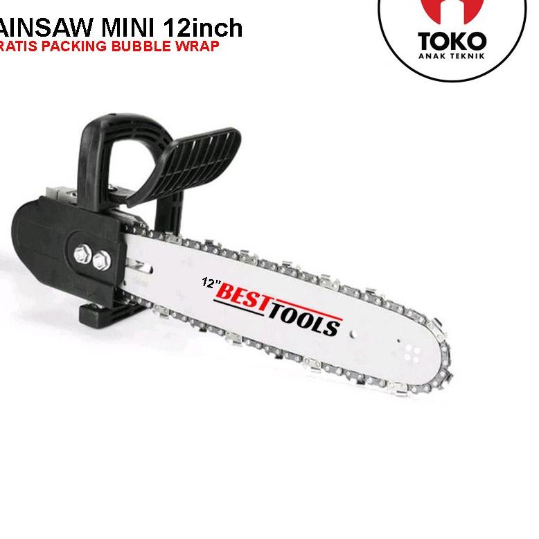 ⅍ Chainsaw Mini / Chain Saw / Gergaji Potong Kayu Gerinda 12inch ➯