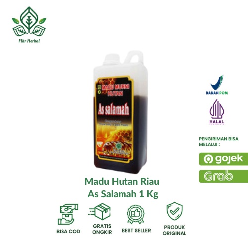 

Madu Hutan Murni Riau As Salamah 1kg