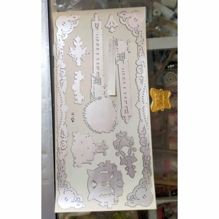 Stiker Mesin Jahit Kecil Merk Butterfly,Singer,Standar (10 Lembar)