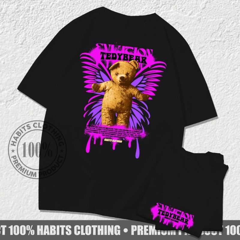 Kaos Bear Kupu Kupu