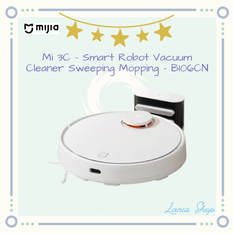 MIJIA Mi 3C - Smart Robot Vacuum Cleaner Sweeping Mopping - B106CN