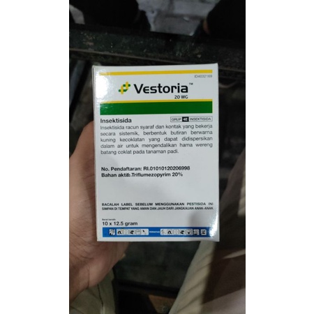 Vestoria 20wp Insektisida wereng terbaru dari syngenta