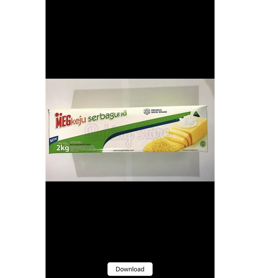 

Free Ongkir/ Keju Cheddar Meg Meg Serbaguna 2kg