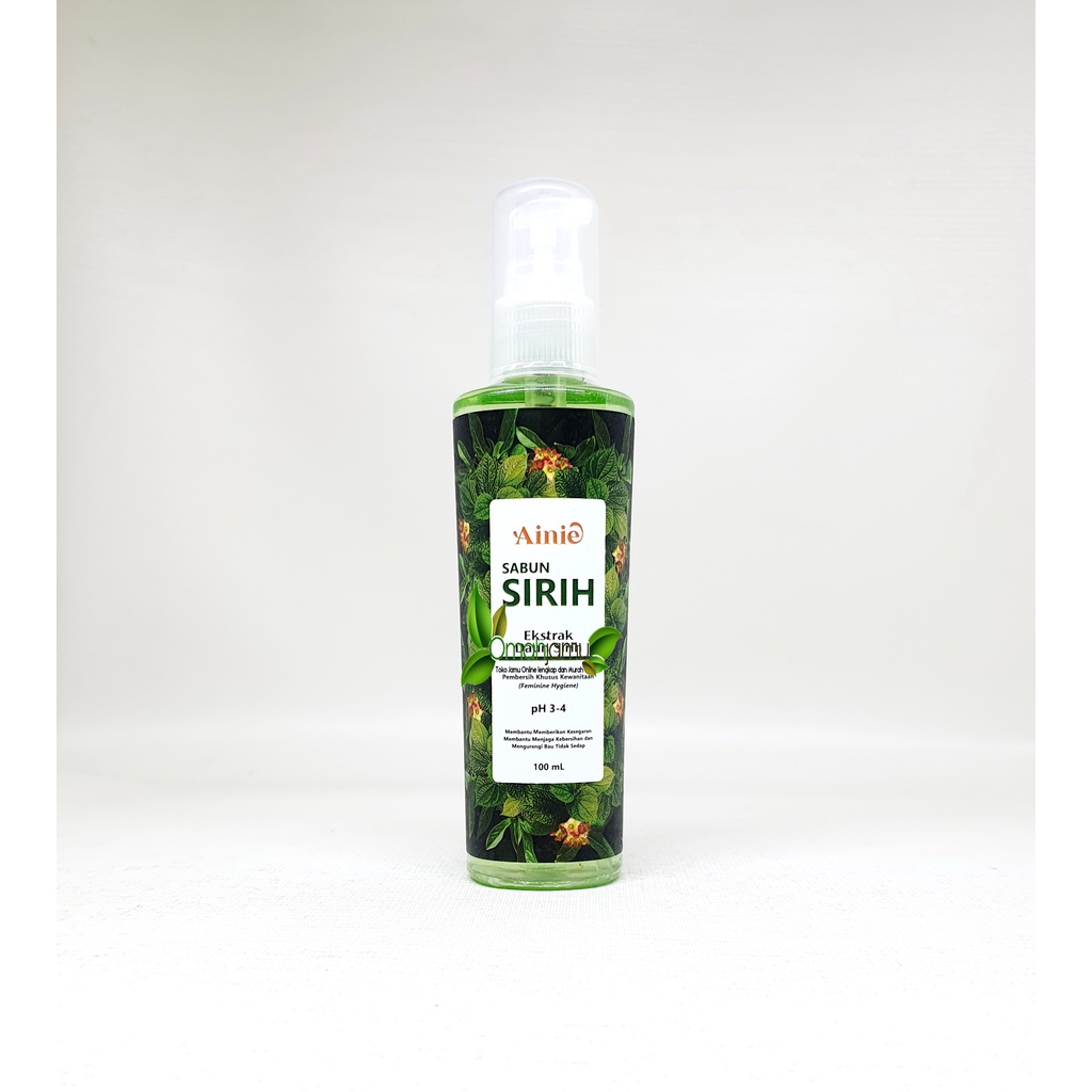 SABUN SIRIH AINIE. SABUN PEMBERSIH KEWANITAAN