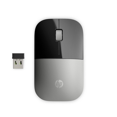 ITSTORE Mouse Wireless HP Z3700 Silver Sleek Design / Mouse HP Z-3700