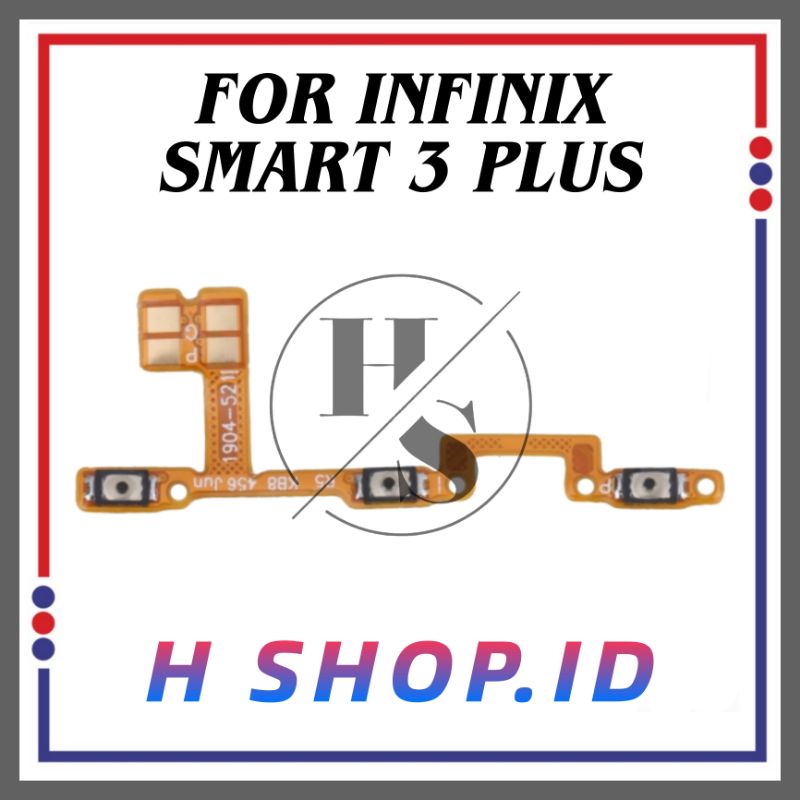 Flexibel Flexible Power On Off Volume Infinix Smart 3 Plus