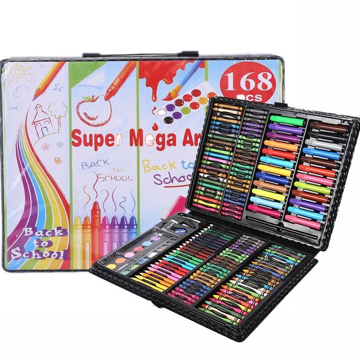 

Grosir Pemesanan WD Crayon Set 168pcs / Krayon Mewarnai Anak 168pcs / Pensil Warna Set 168pcs
