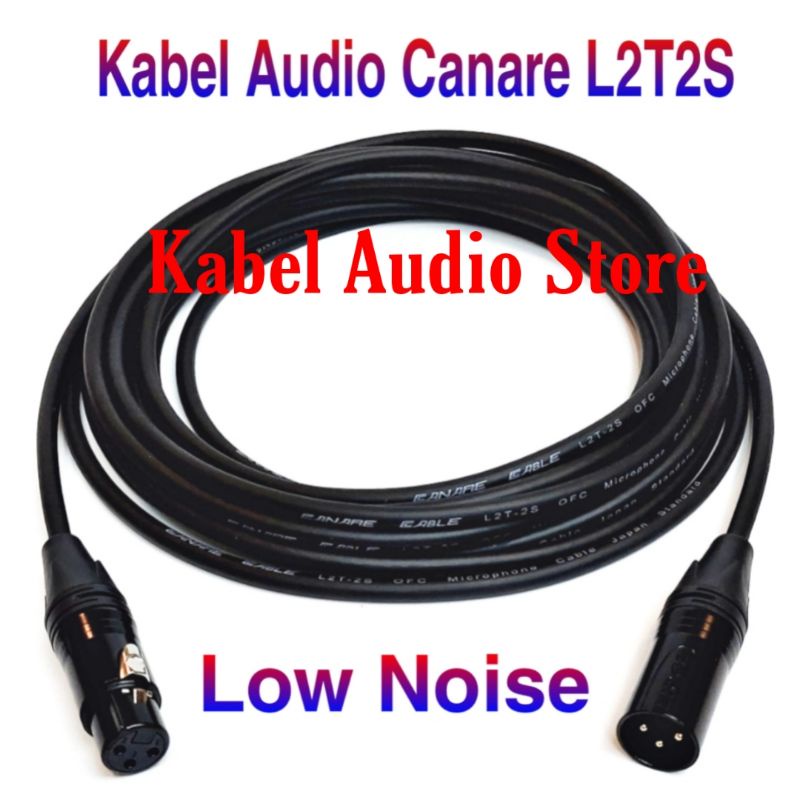 KABEL MIC XLR FEMALE TO XLR MALE