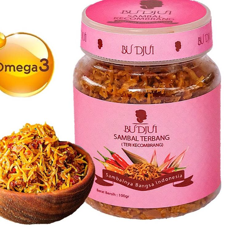 

✥ SAMBAL BU DJUI Crispy Terbang Teri Kecombrang ✪