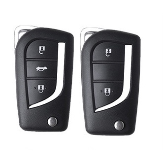 Tpu Desain Tepi Emas Toyota Fortuner Innova Key Cover Remote Mobil Fob Key Case Holder Shell Gantungan Kunci Untuk Toyota Yaris Hilux Vellfire Altis Auris Innova