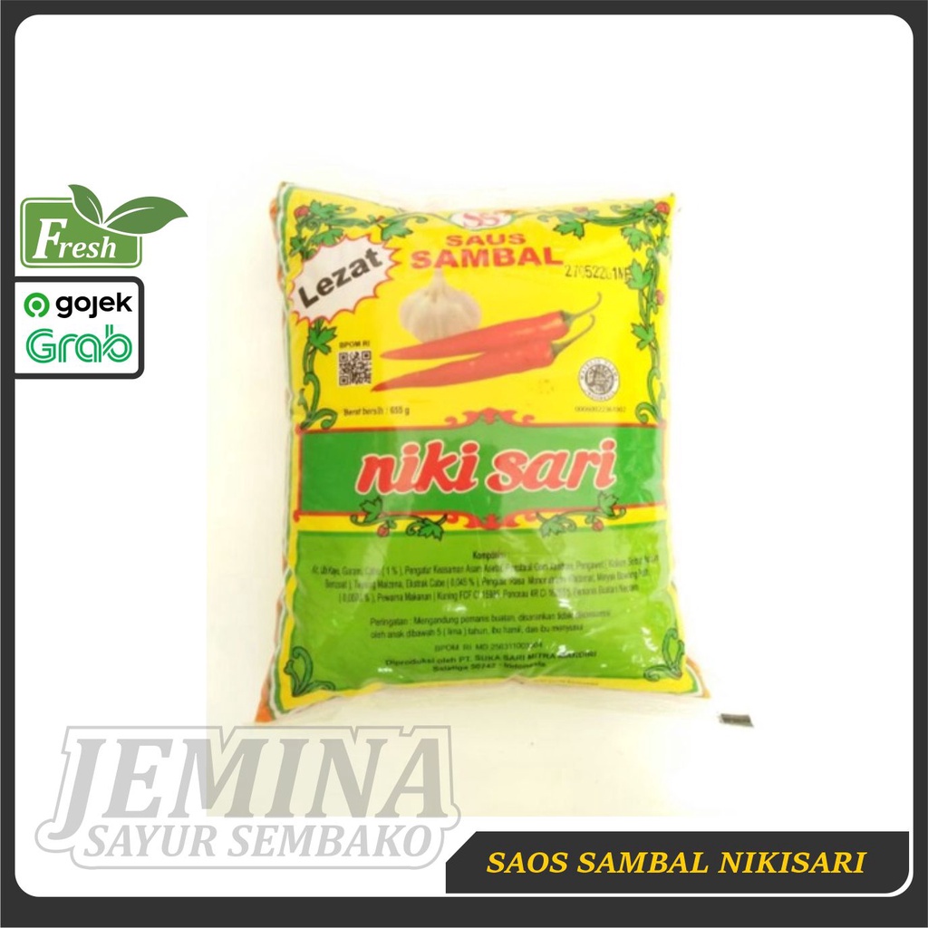 

SAUS SAMBAL NIKISARI Kemasan Bantal Saos