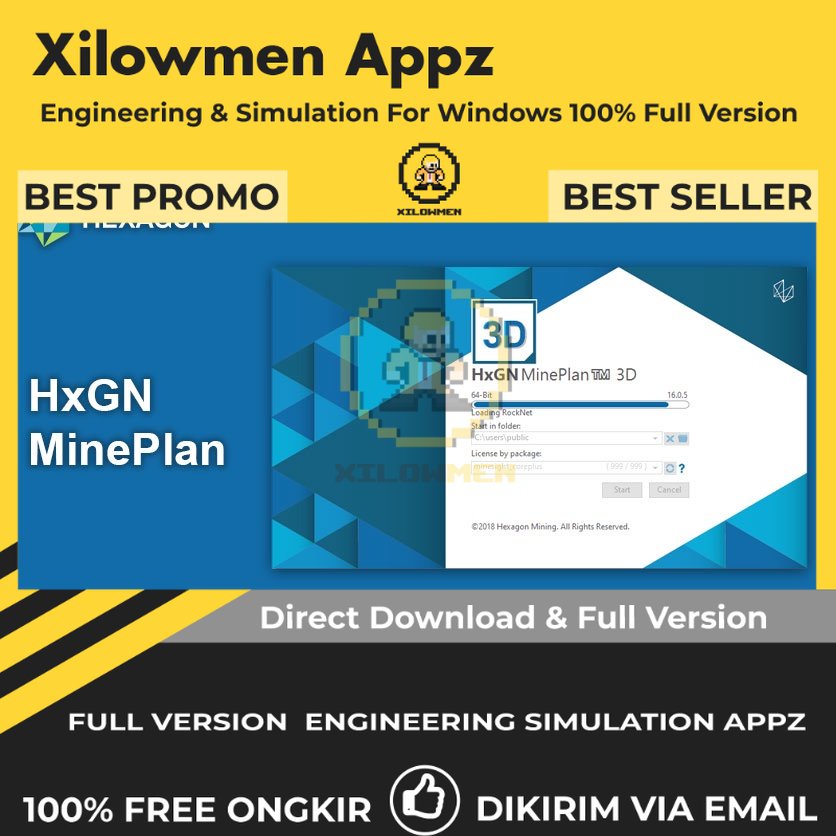 [Full Version] HxGN MinePlan 20 Pro Engineering Software Lifetime Win OS