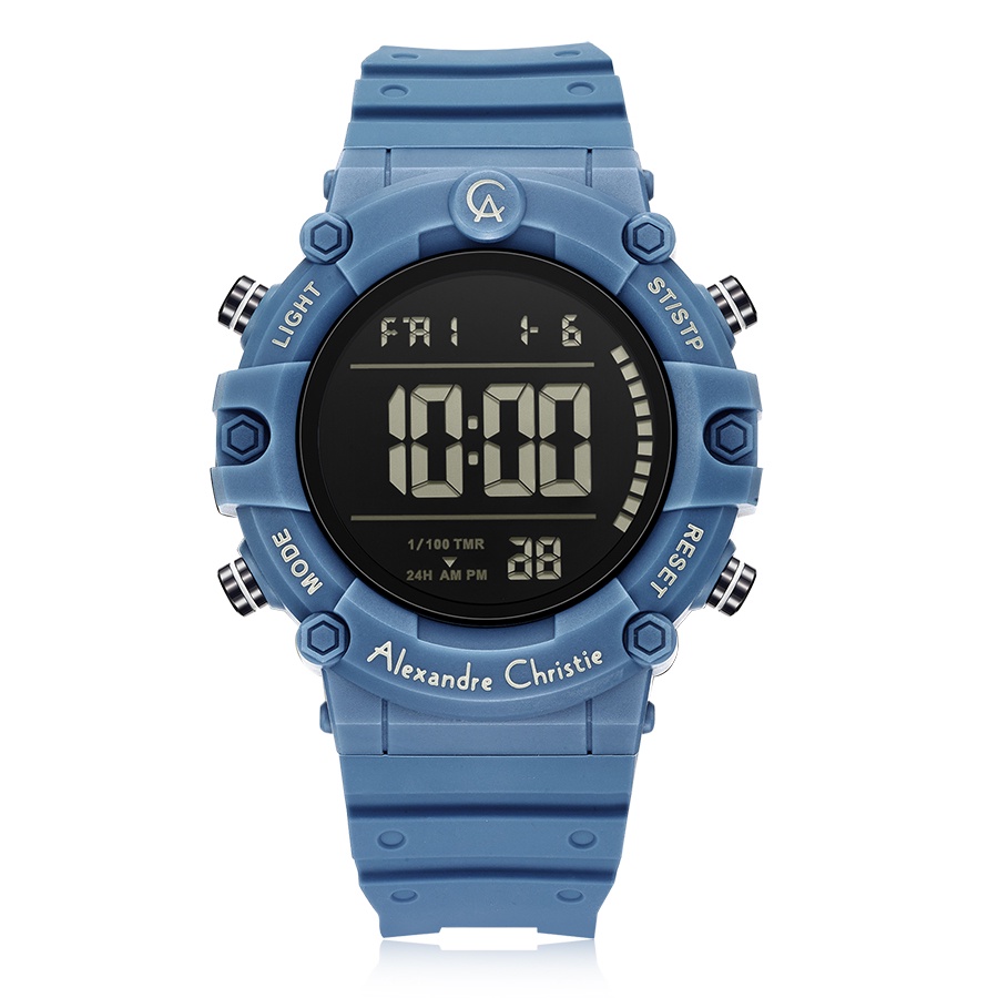 Alexandre Christie Ac 9372 / Ac 9377 / Ac 9386 Jam Tangan Digital Pria Original Garansi Resmi 1 Tahun