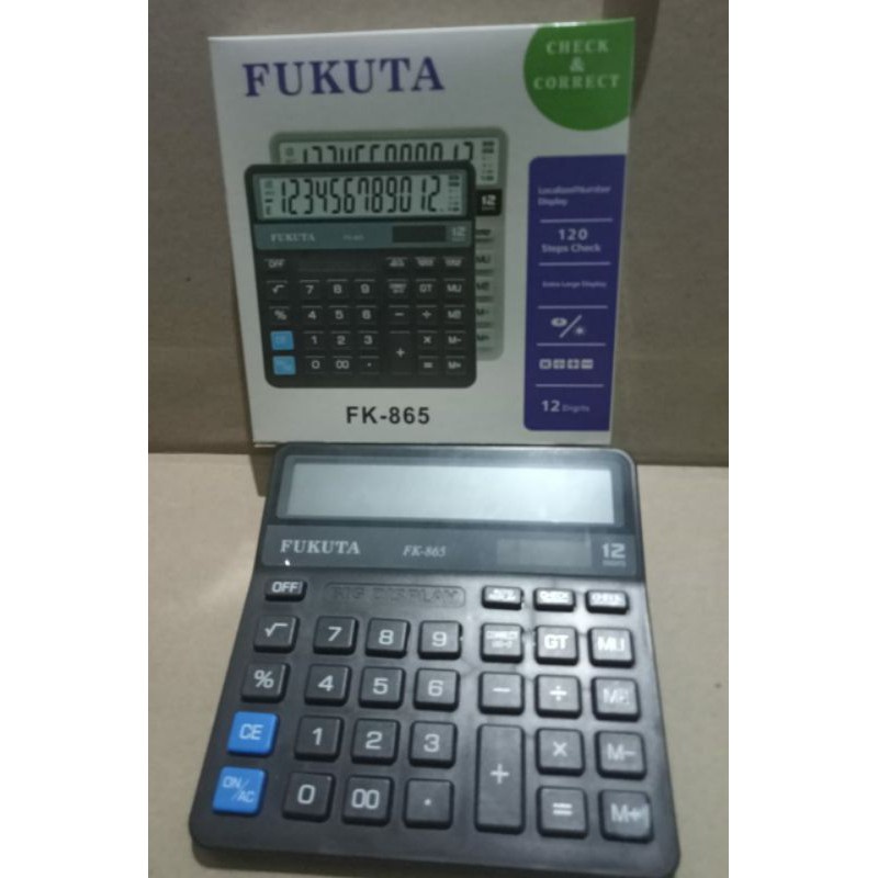 

Terlaris ✨ -KALKULATOR FUKUTA 12 DIGIT FK 865- 2.2.23