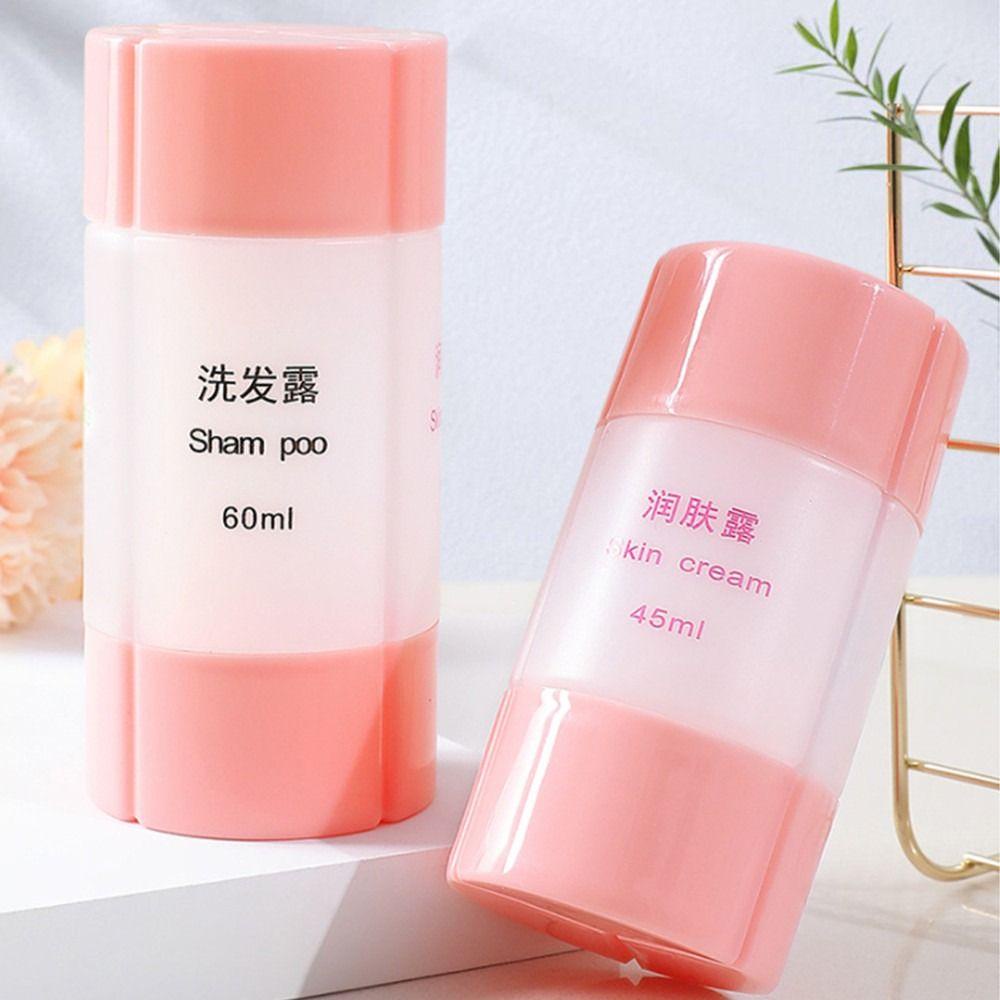 POPULAR Populer Botol Travel Portable Shampoo Shower Gel Camping Botol Kosmetik