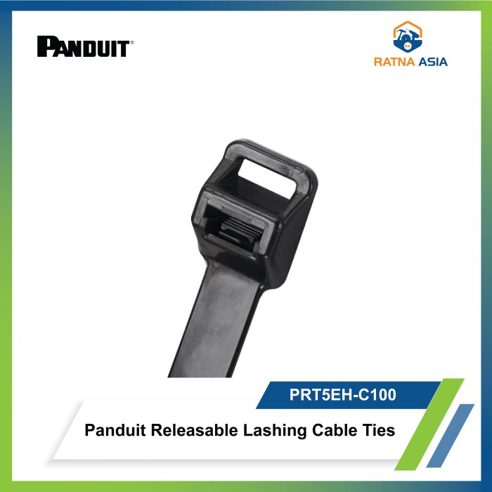 

PANDUIT PRT5EH-C100 CHEMICAL RESISTANT CABLE TIES SZ.511X12.5mm 1 BAG