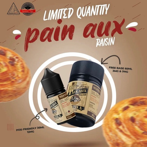 PAIN AUX RAISIN PODS FRIENDLY LIQUID DELICATE FRENCH PASTRY Authentic BY ALOHA