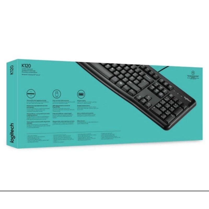 Keyboard Logitech K120 USB Original