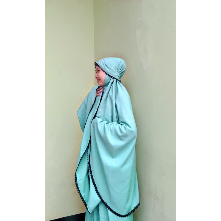 Mukena 3 in 1 Dewasa Katun Micro Premium