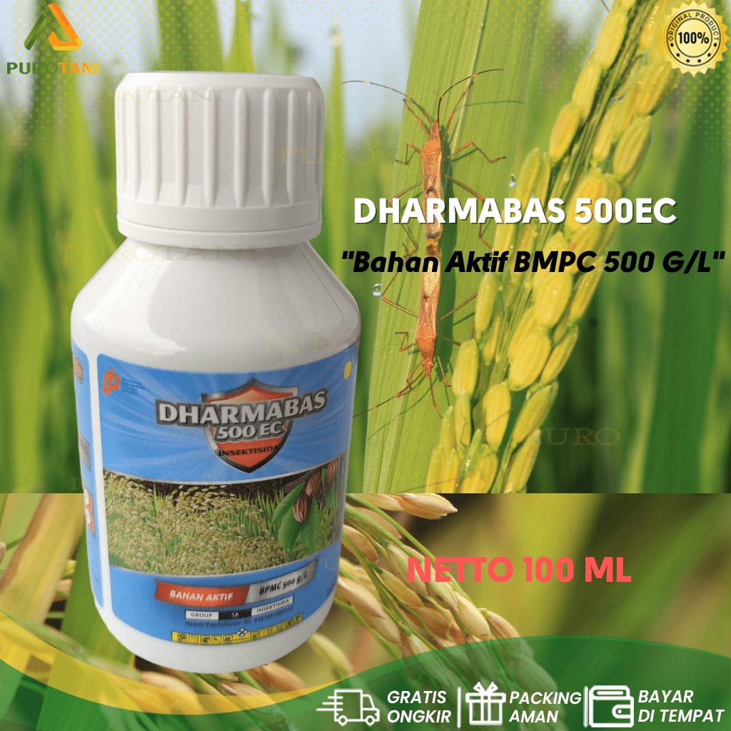 Darmabas Insektisida Pembasmi Hama Dharmabas 500EC 100ml BMPC 500 G/L