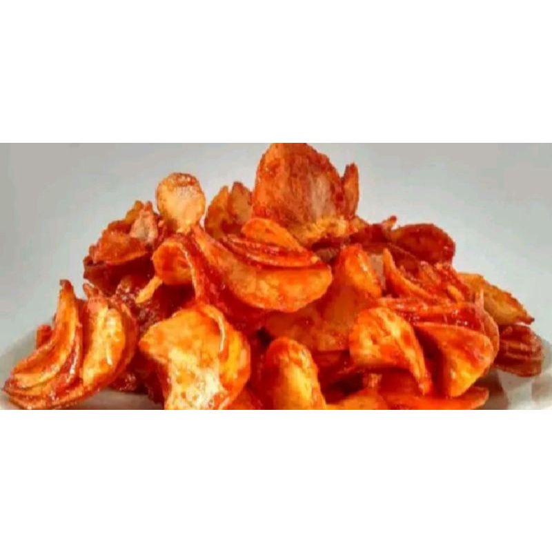 

kripik Singkong Pedas manis Asli Madura 250gram Extra Pedas