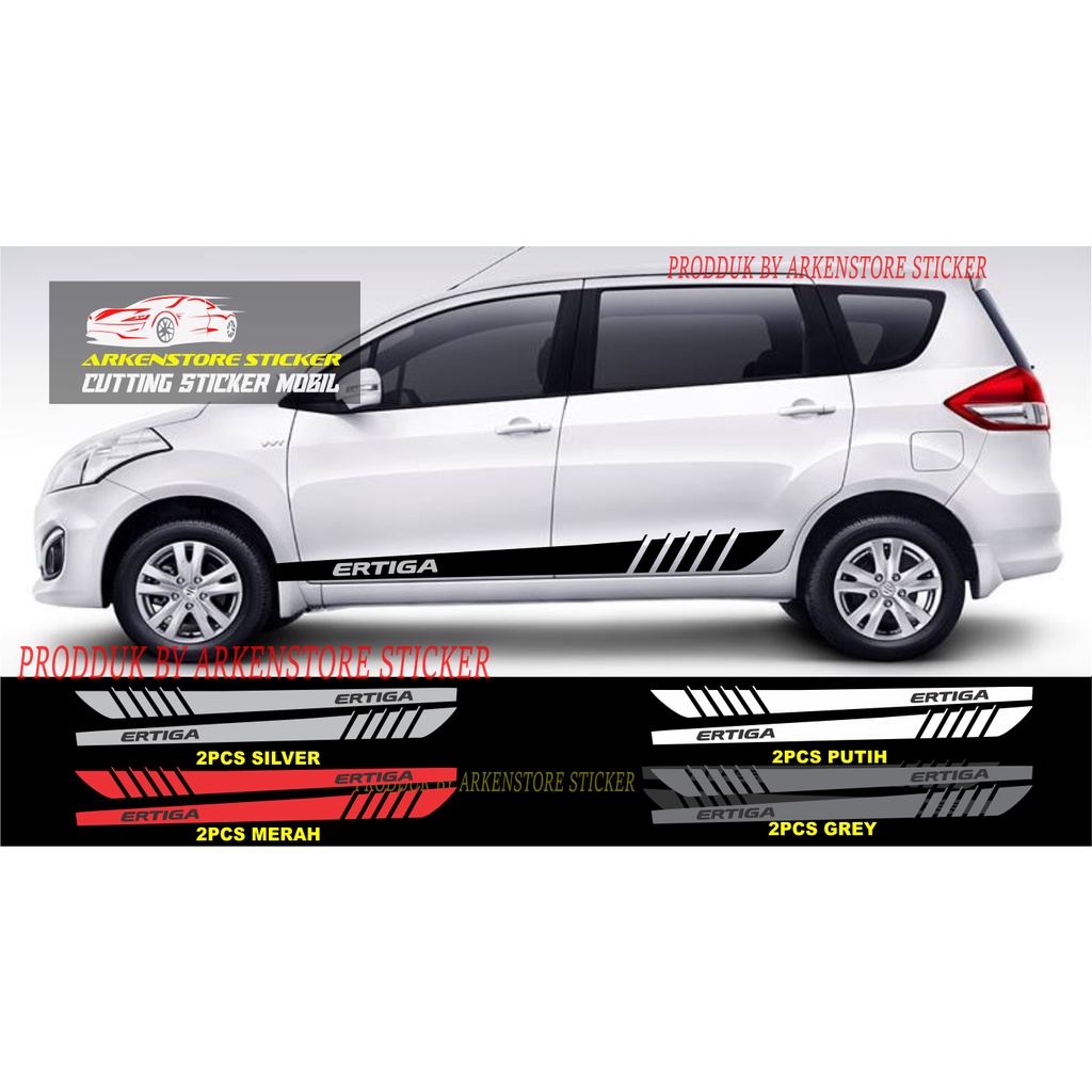 sticker mobil ertiga cutting sticker mobil suzuki ertiga