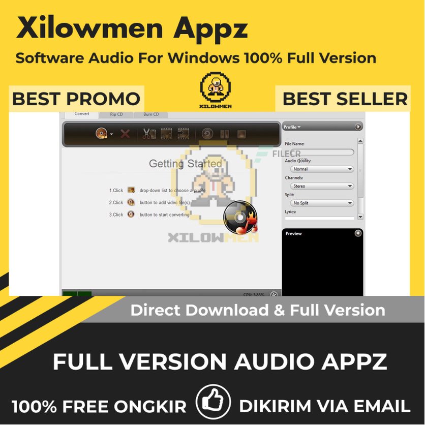 [Full Version] ImTOO Audio Maker Pro Lifetime Audio Software WIN OS