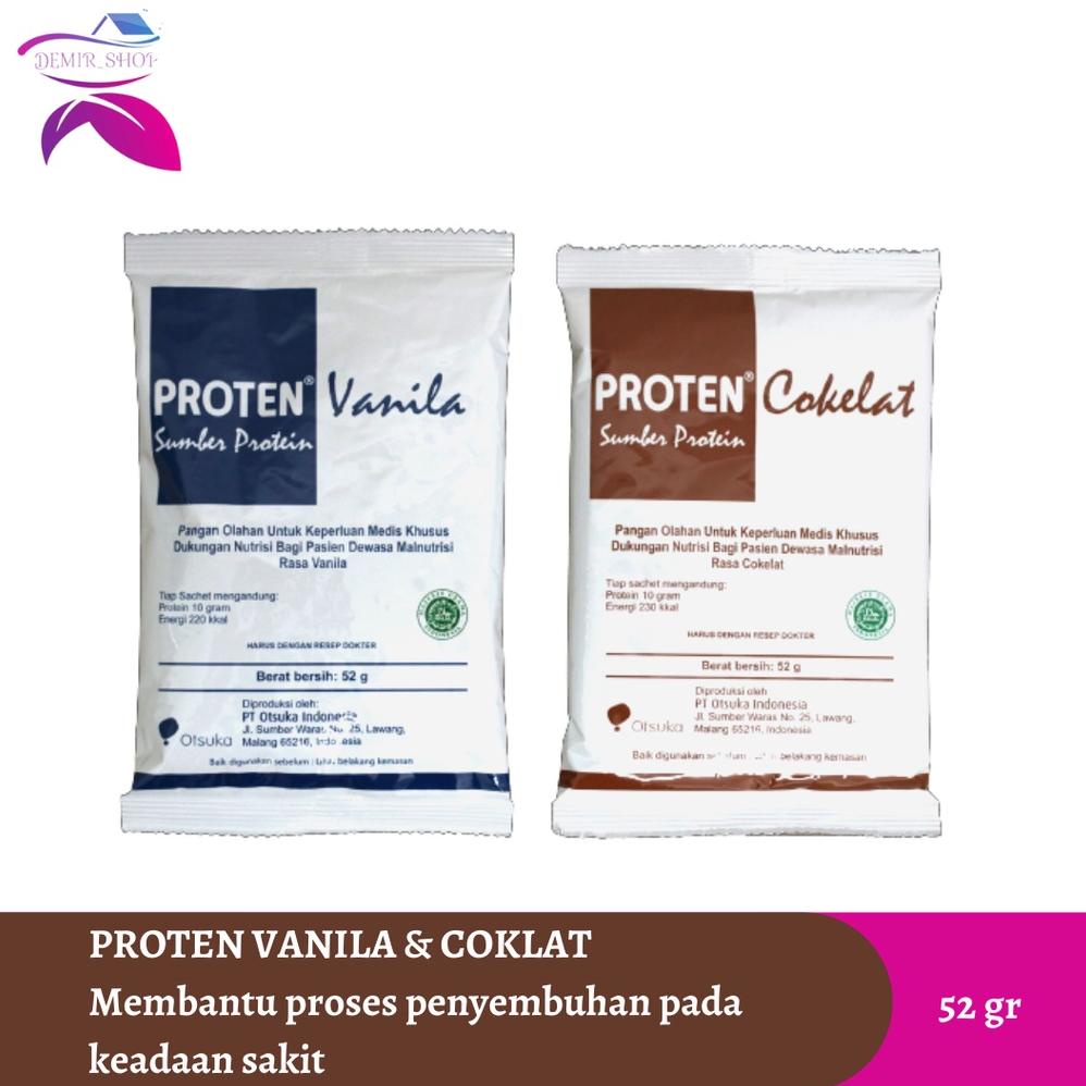 

TERBARU Susu Proten Vanilla & Coklat per Sachet