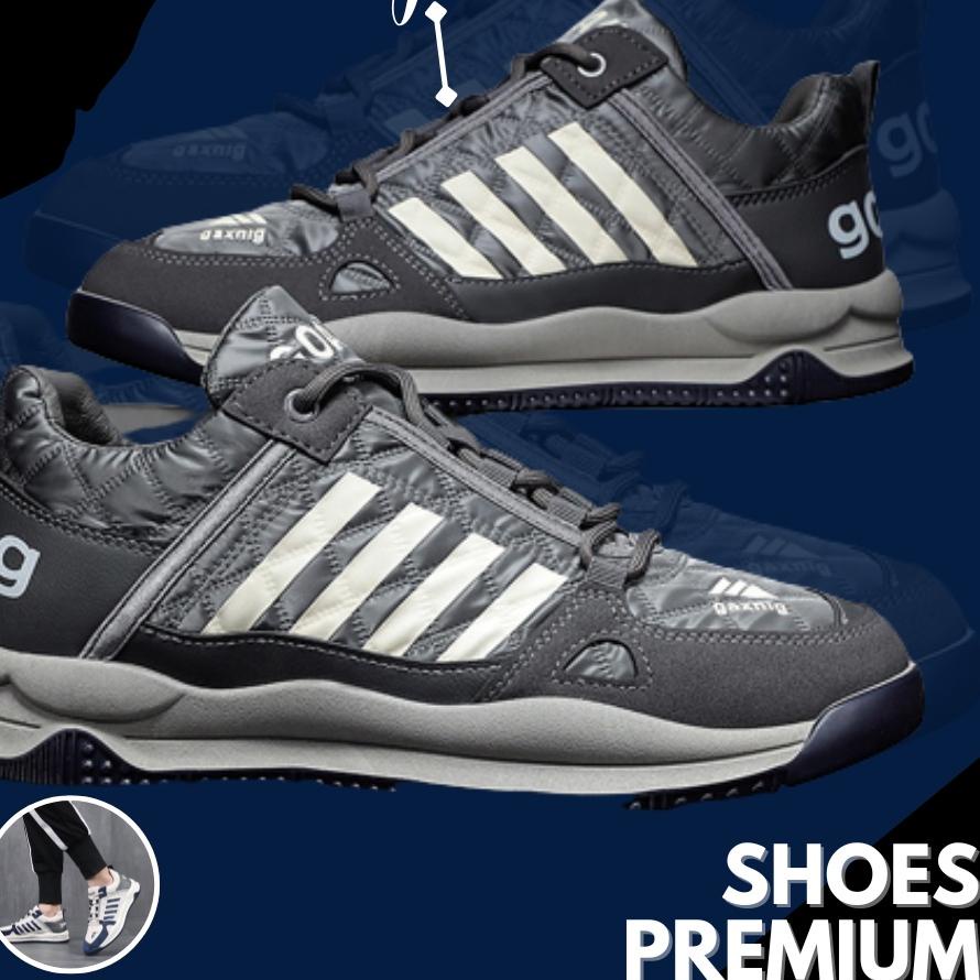 ❅ Sepatu Sneaker Import GAXING PRO Sepatu Lembut Dan Lentur Sepatu Cassual Terbaru Import Premium ➾