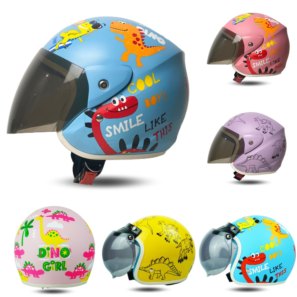 Helm Anak Motif Lucu Helem Bogo Anak-Anak