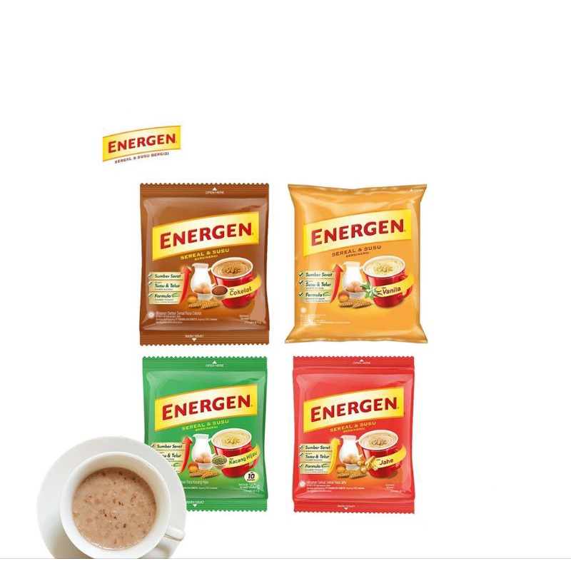 

Energen Susu Sereal - Netto 34 gr x 10 bks