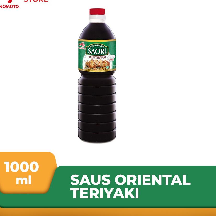 

☎ SAORI® Saus Teriyaki Kemasan Botol 1L ✱