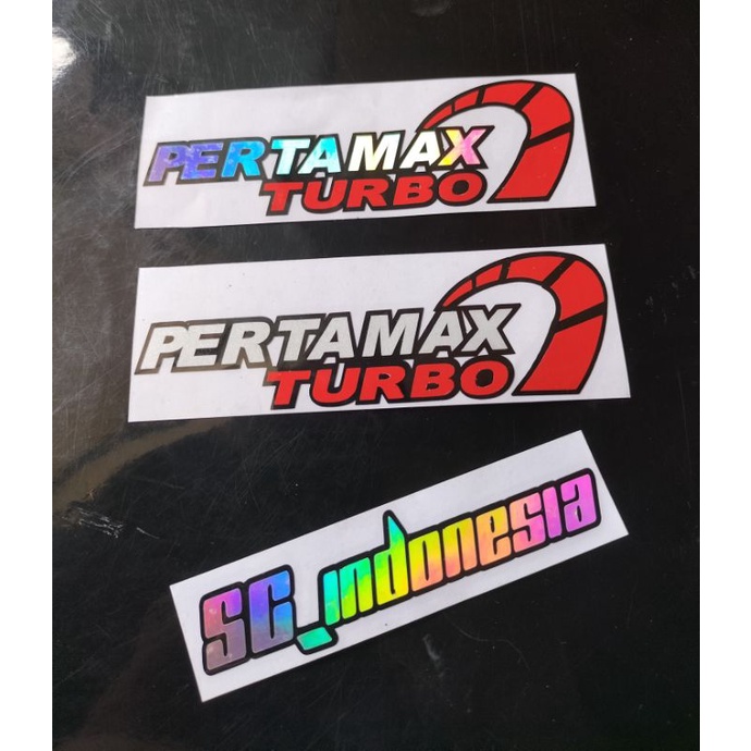 STIKER CUTTING PERTAMAX TURBO