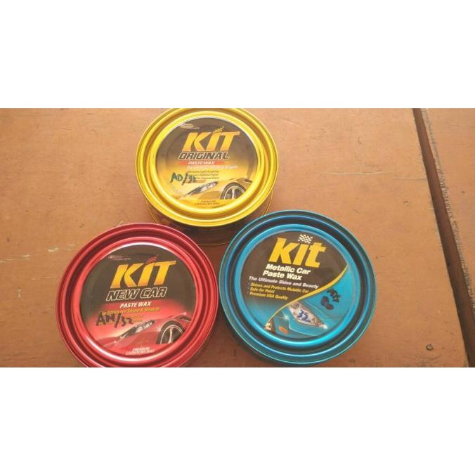 KIT Original Paste Wax (kuning) & Metallic Car Paste Wax (biru)