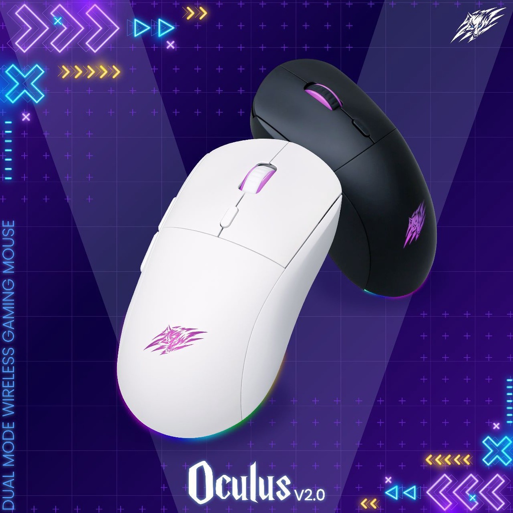 Sades Oculus V2 S30 Wireless Dual Mode RGB Gaming Mouse