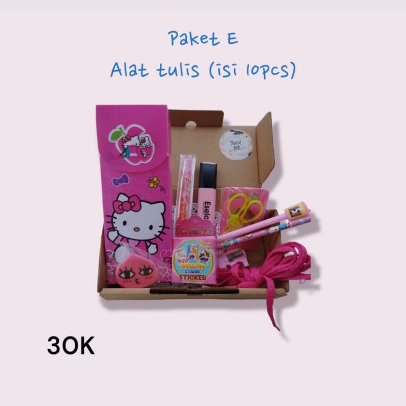 

Paket kado,hampers alat tulis,kado unik