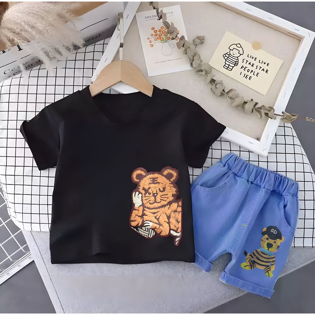 STELAN ANAK BAJU ANAK TERLARIS BAJU ANAK REMURAH 1-5THN BISA PILIH WARNA